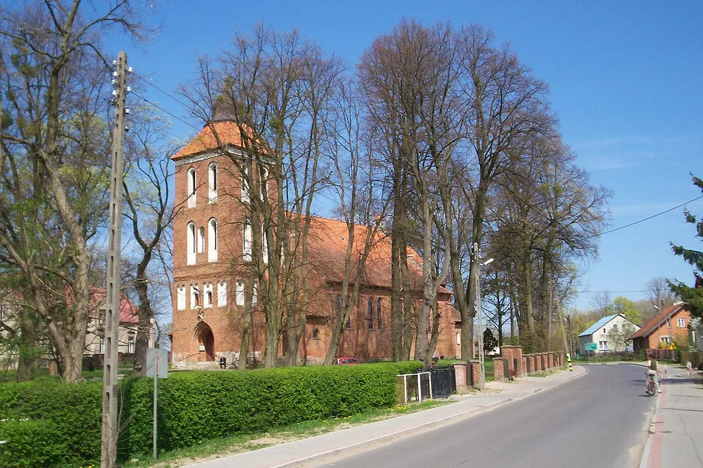 Koścół we wsi Bartąg