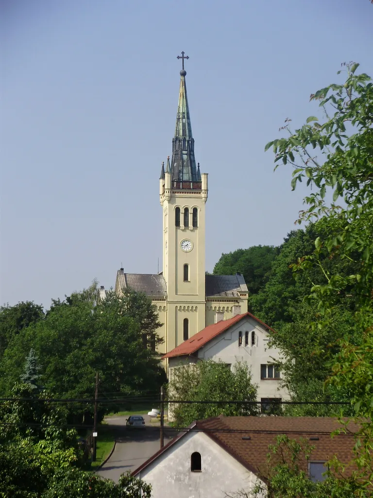 Protestant church in Suchdol nad Odrou (Zauchtel), Czech republic