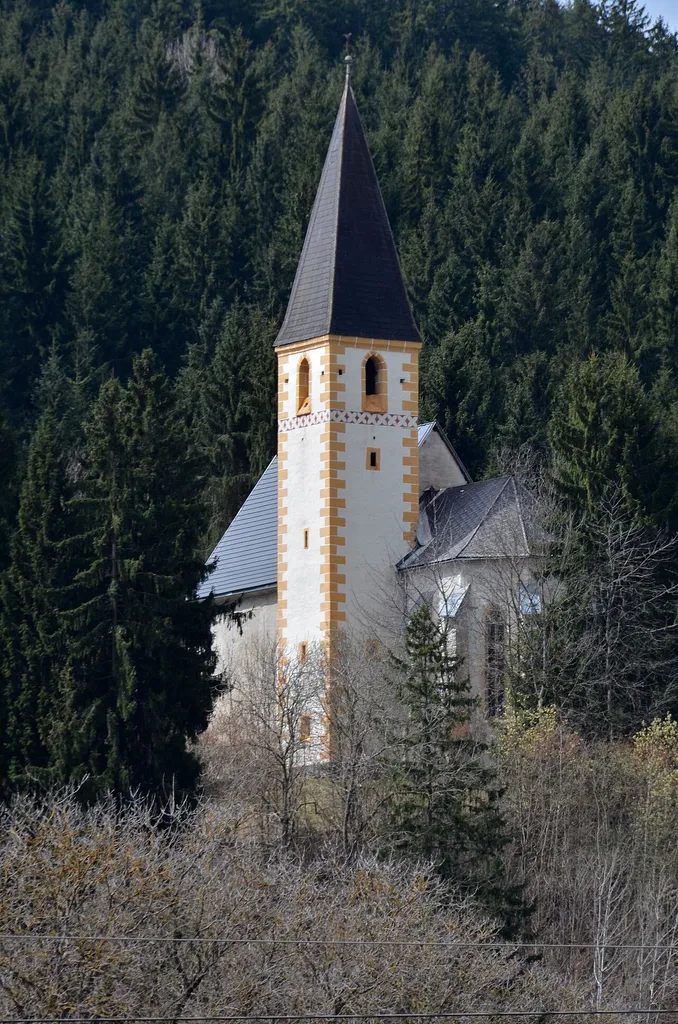Subsidiary church Saints Wolfgang and Magdalena at Rottendorf, municipality Feldkirchen in Kärnten, district Feldkirchen, Carinthia / Austria / EU