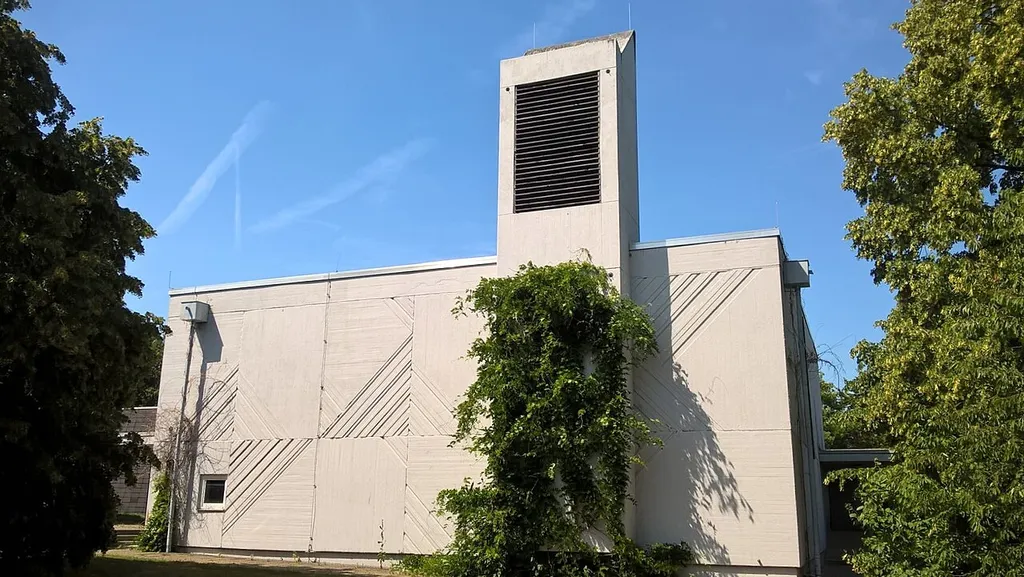 Ev. Kirche Wetzlar-Dahheim, Lahn-Dill-Kreis, Hessen, Deutschland