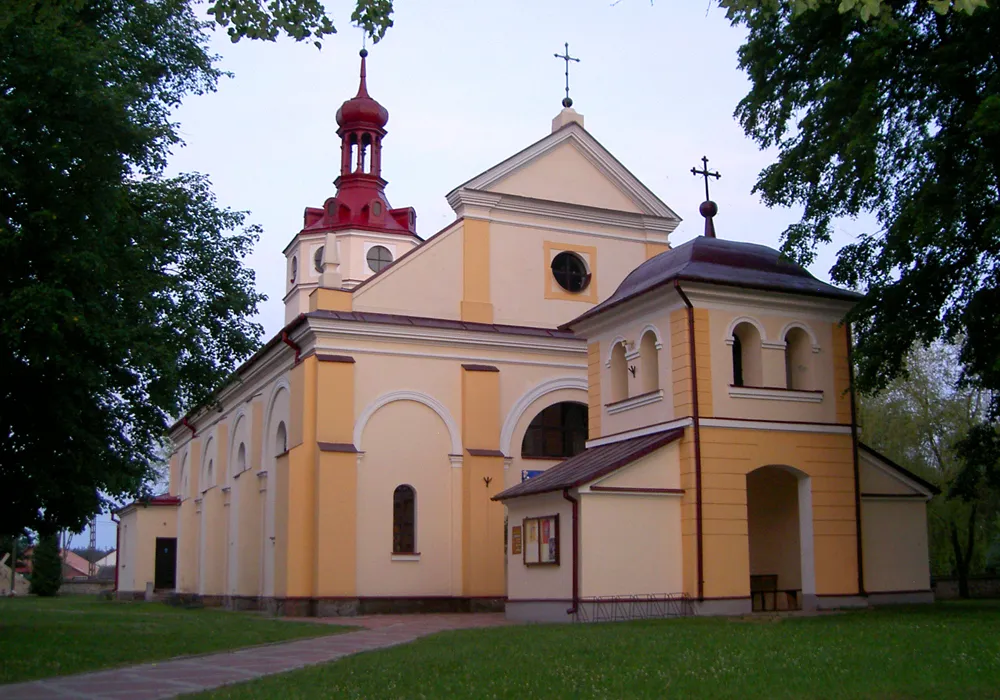 Our Lady of Częstochowa church in Tereszpol, Poland.