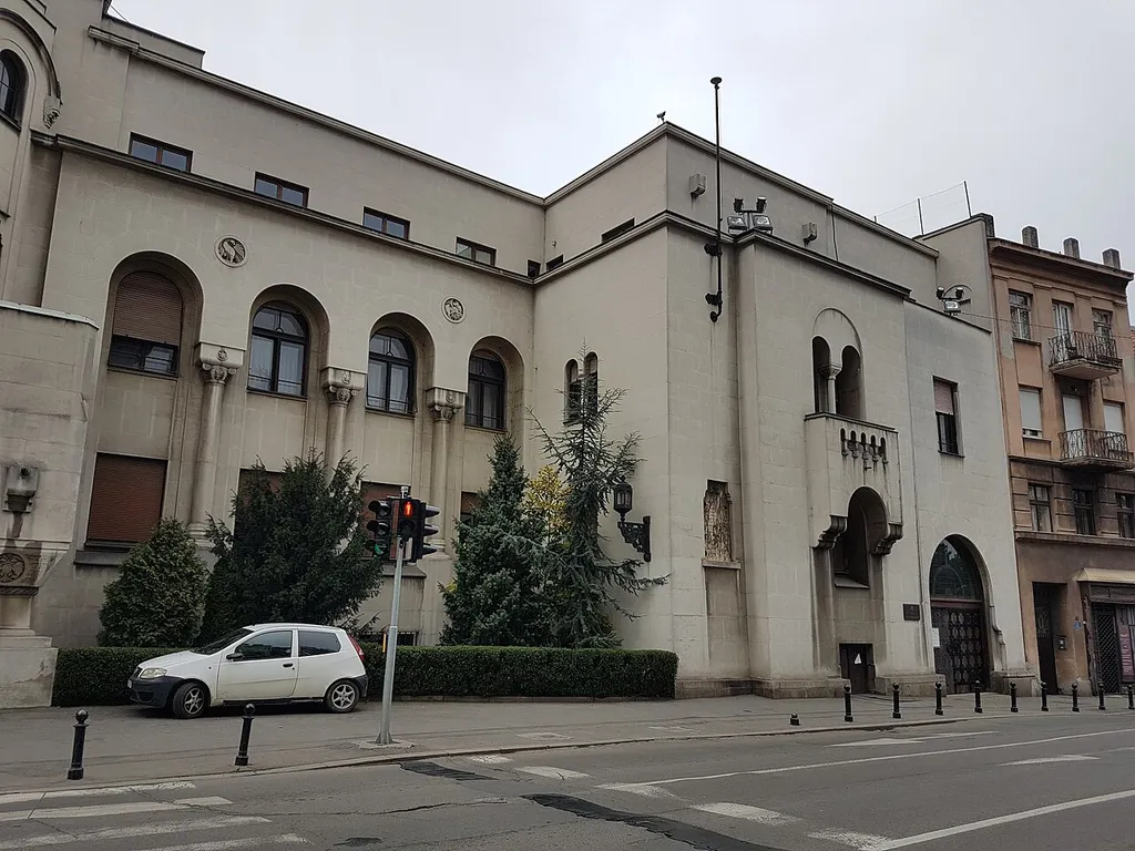Museum of the Serbian Orthodox Church is a museum located in the building of the Patriarchate in Belgrade, which preserves items from the history of the Serbian Orthodox Church. It is located at Kneza Sime Markovića 6.