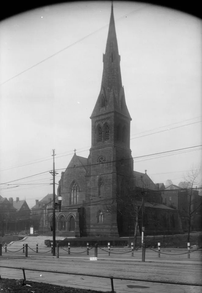 St.Peter's Protestant Episcopal Church, Forbes Street &amp; Craft Avenue (moved from Grant Str), Pittsburgh, Allegheny County, PA