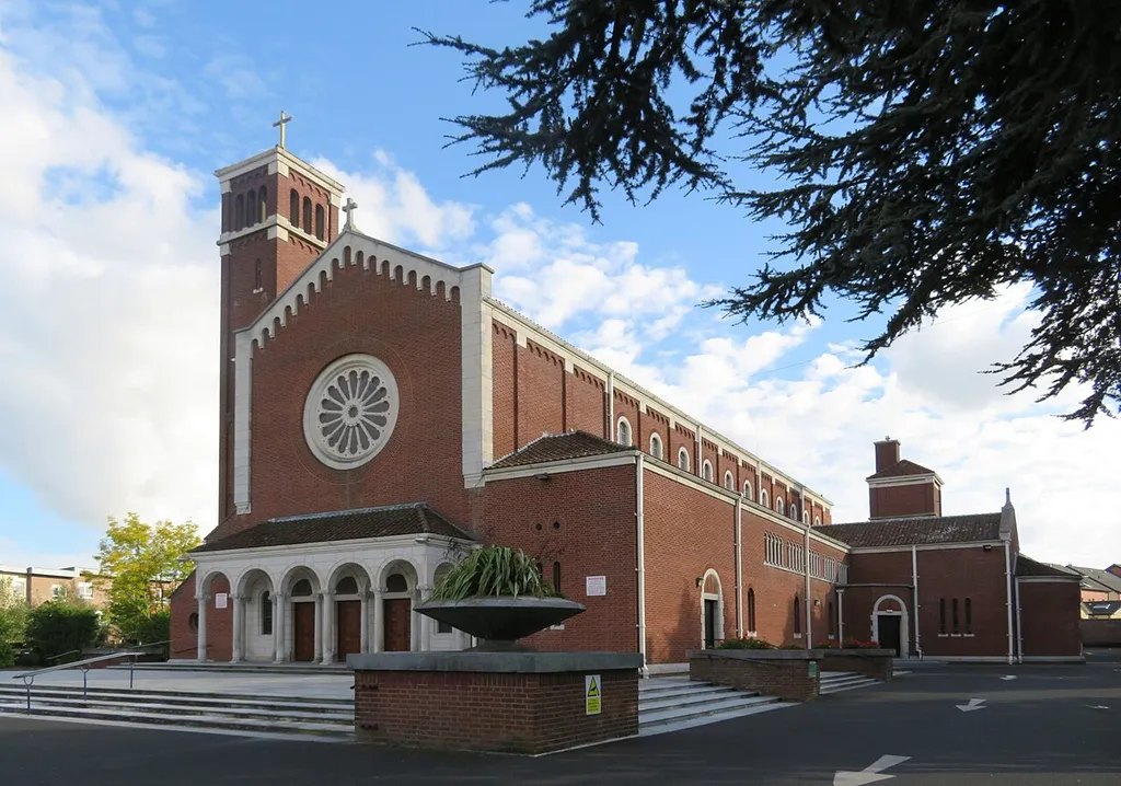 St. Pius X Church, Templeogue, Dublin, Ireland.