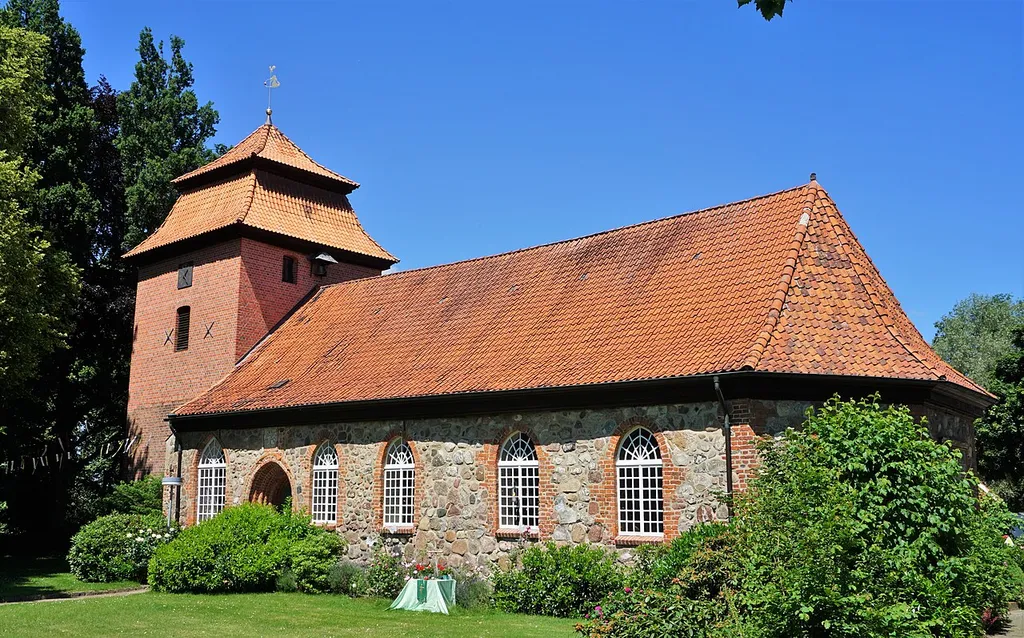 Saint Willibrord Church in Neetze (district of Lüneburg, Germany)