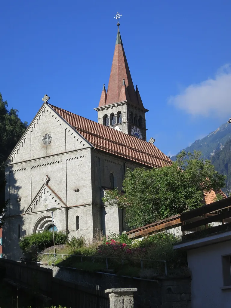 Katholische Kirche Maria Himmelfahrt, Göschenen UR, Schweiz