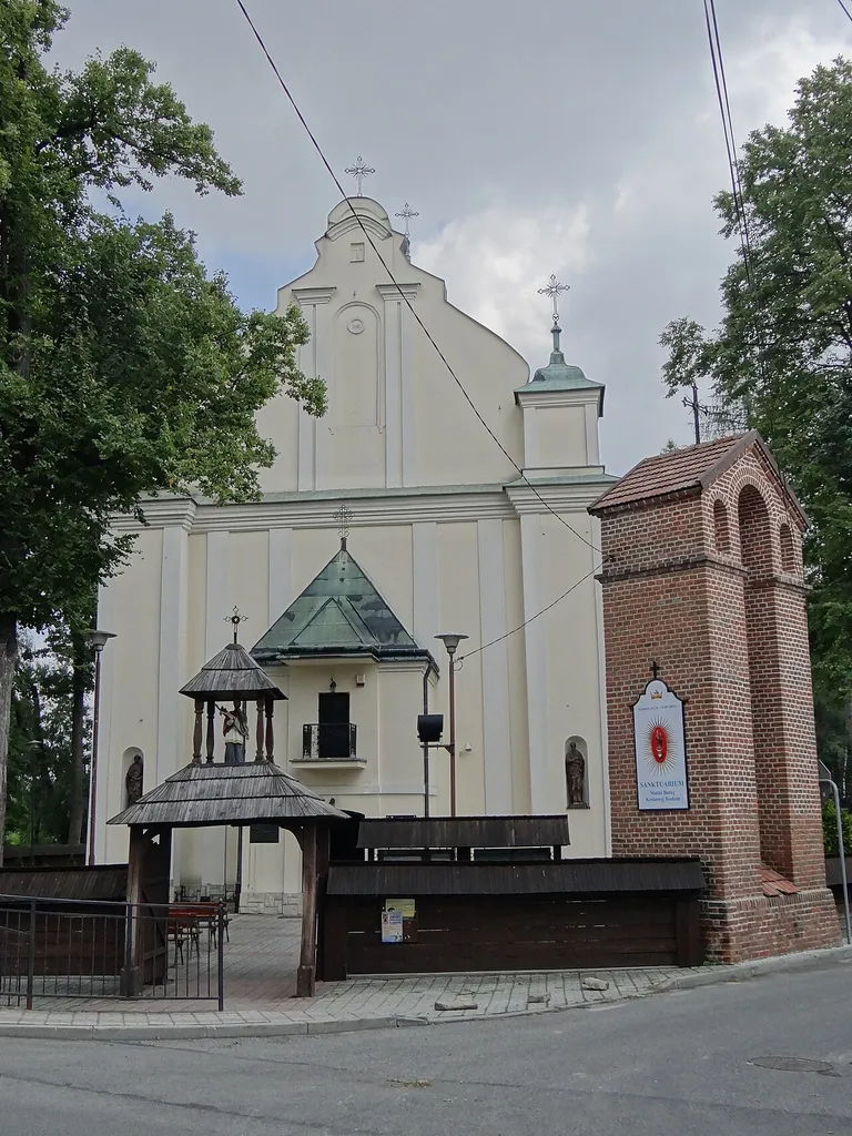 Ropczyce pow. ropczycko-sędziszowski kościół NMP
