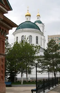 Saint Nicholas Orthodox cathedral in Orenburg