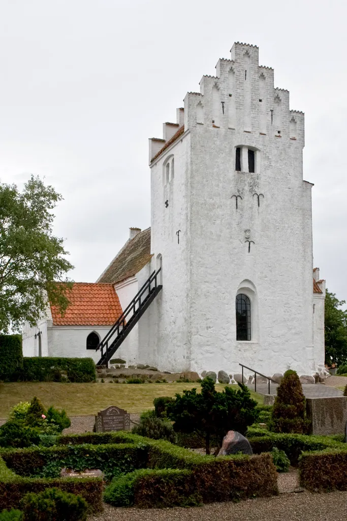 Sejerø church, situated on the danish isle Sejerø
