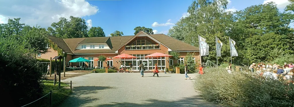 Eingangsgebäude des Tierpark Ueckermünde