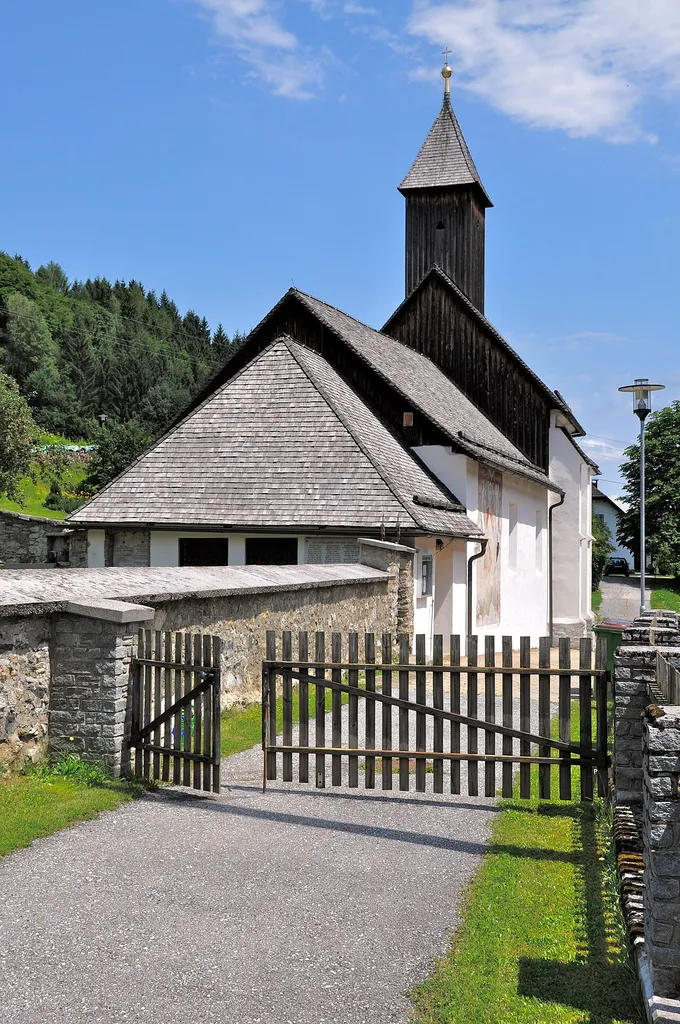 Subsidiary church Saint Servatius in Seltschach, municipality Arnoldstein, district Villach Land, Carinthia / Austria / EU