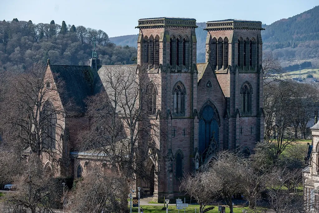 The Inverness Cathedral is a site of the Scottish Episcopal Church and was the first Protestant cathedral in Great Britain, being completed in 1869; it is a Category A listed building.