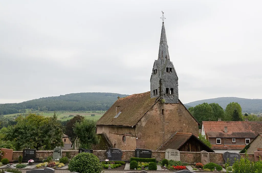 Eschau, Sommerau, Ehem. Katholische Pfarrkirche St. Laurentius