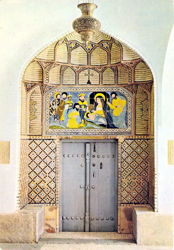 New Julfa, St. George’s Church, northern portal with the adoration of the magi. Courtesy of All Savior’s Monastery.