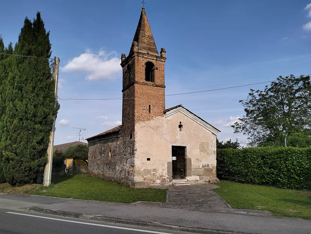 Church of Saint Silvester in Saletto (Borgo Veneto, Padua, Italy)