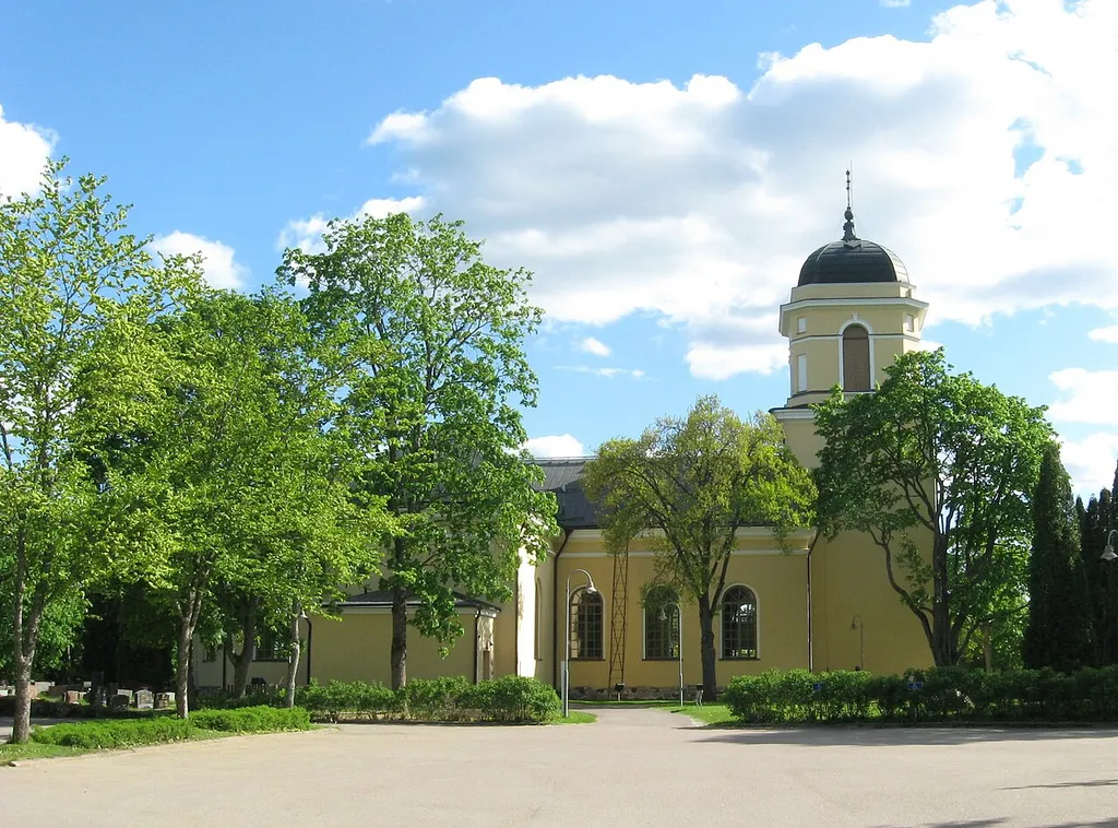 Vihti church, Vihti, Finland. Northern side.
