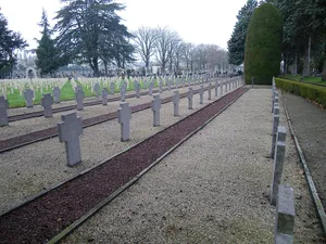 German military section of Rennes East Cemetery