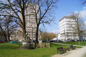 Park an der St.-Gertraud-Kirche