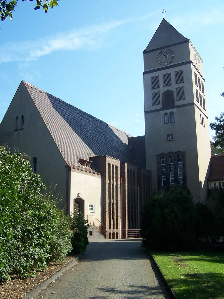 evangelische Apostelkirche in Dresden-Trachau