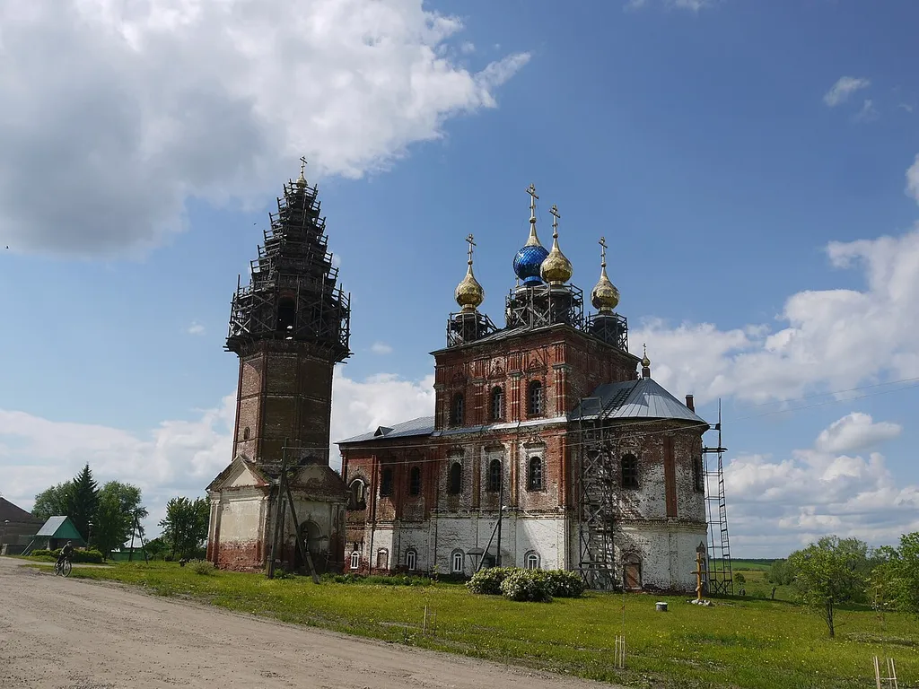 Ансамбль церкви праведных Иоакима и Анны: Шекшово, Гаврилово-Посадский район, Ивановская область