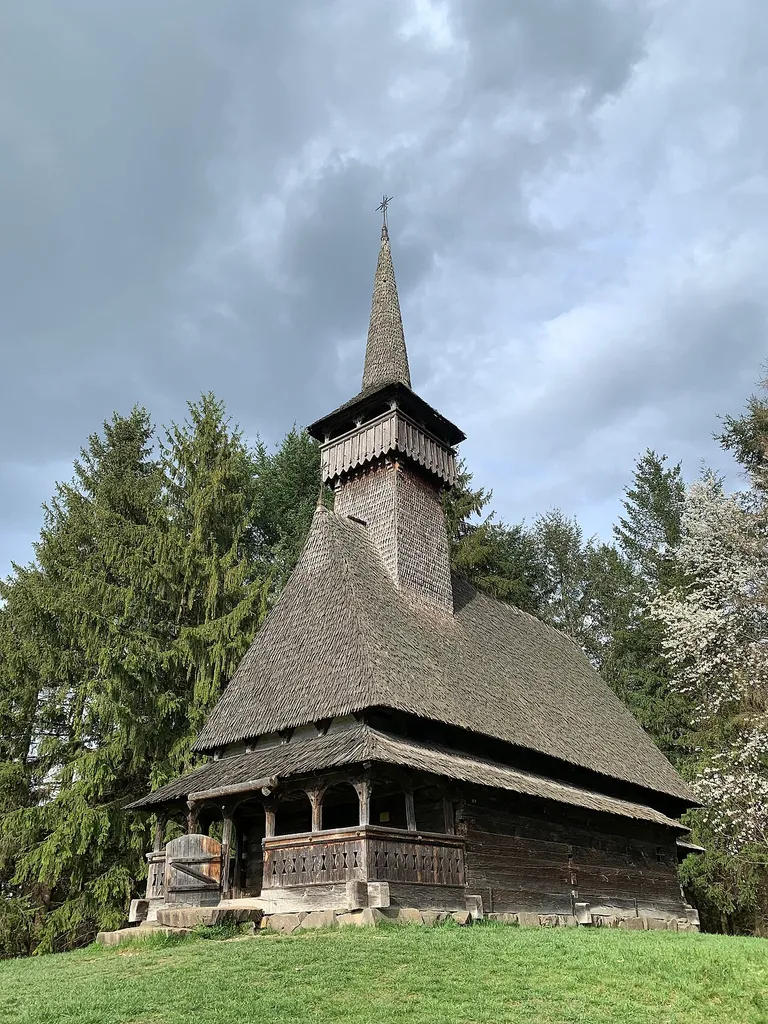 Wooden church of Oncești in Maramureș Village Museum