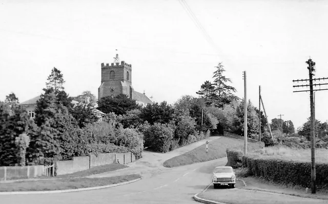 Helions Bumpstead, Eastward view to St Andrew Church.