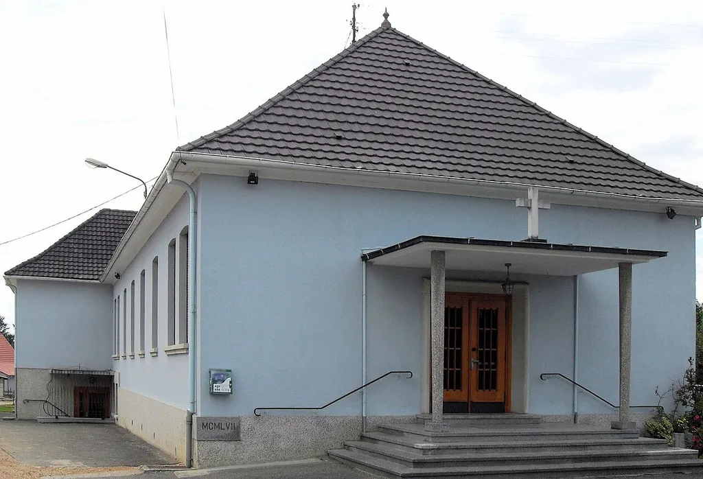 Église Évangélique Mennonite du Birkenhof, commune de Ruederbach