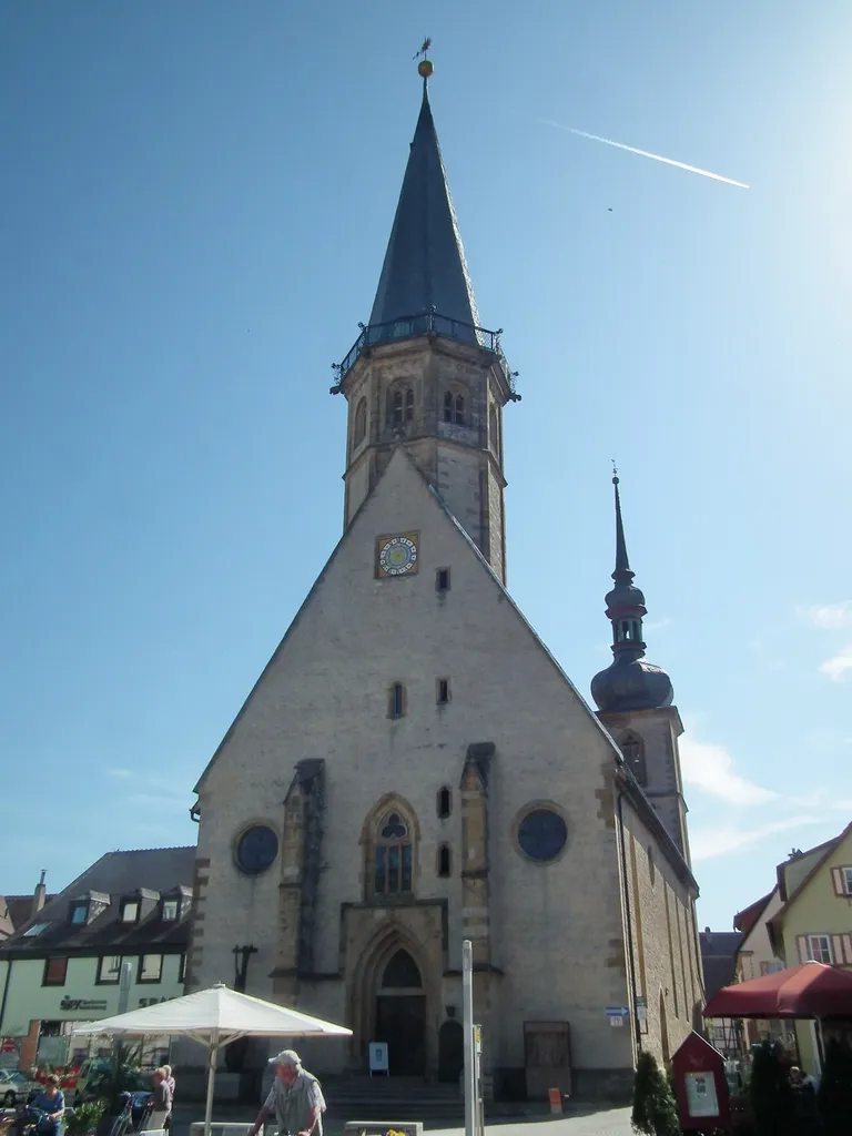 St. Georg Native name Stadtkirche St. Georg Location Weikersheim , Germany Coordinates 49° 28′ 50.12″ N, 9° 53′ 53.7″ E Authority file : Q68962357 institution QS:P195,Q68962357