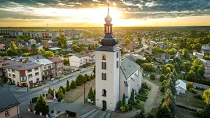 Holy Trinity church in Lipsko
