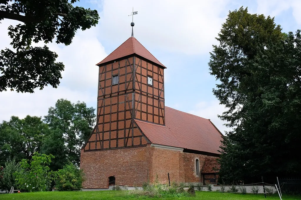 Die Dorfkirche von Fergitz (2021)