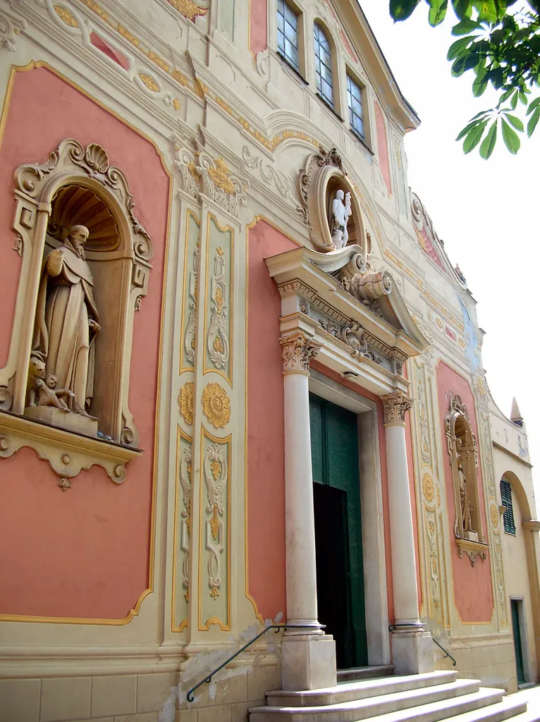 Sestri Ponente (Genova). Chiesa di San Giovanni Battista