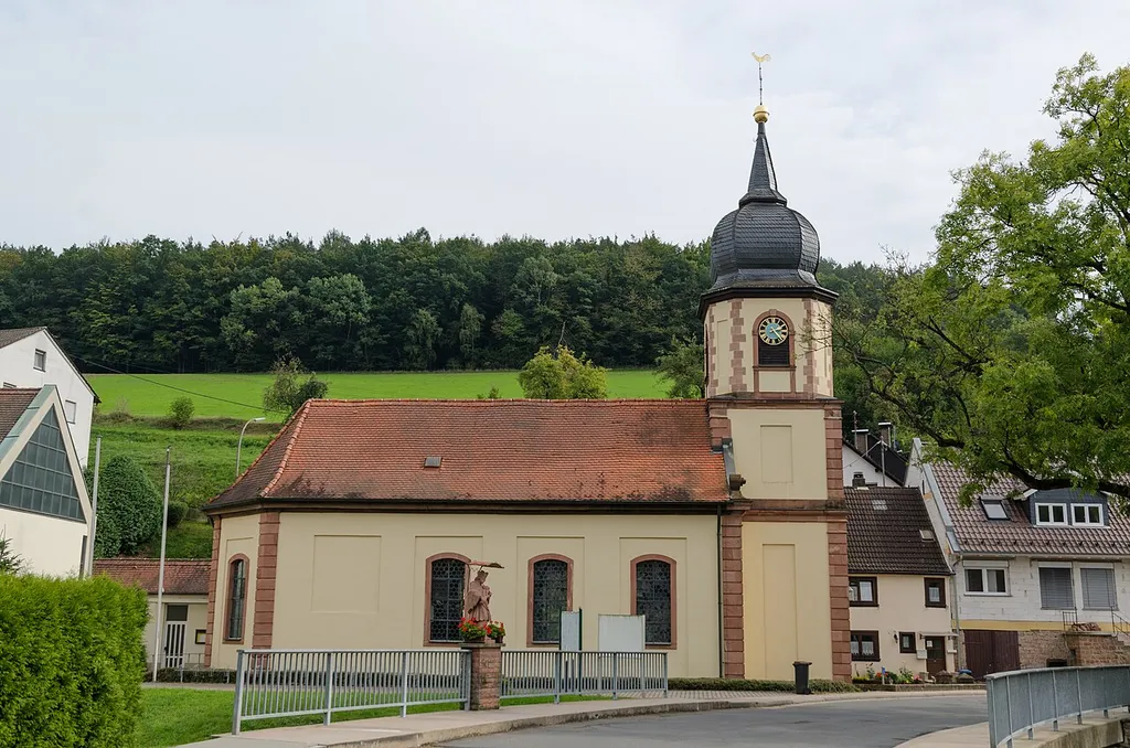 Eschau, Hobbach, Katholische Filialkirche St. Johann Baptist