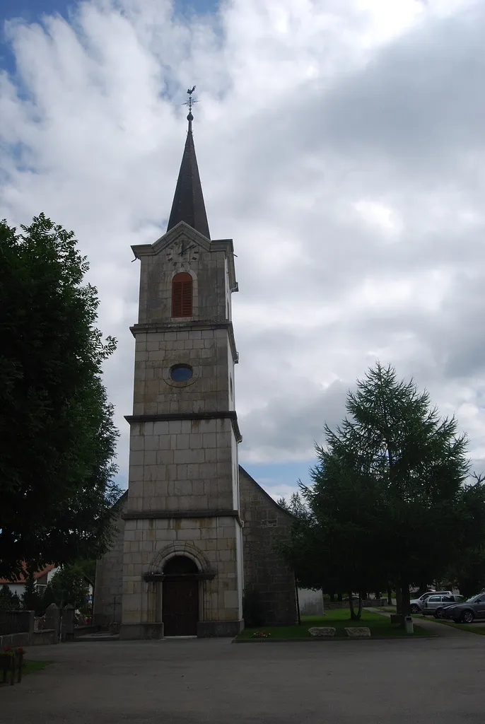 Church of Lajoux, canton of Jura, Switzerland
