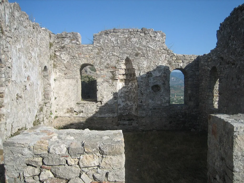 Interior of Lezhë Castle, Lezhë, Albania