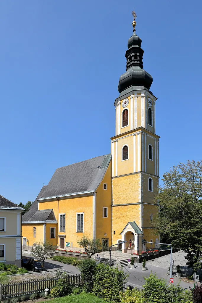 East-southeast view of the parish church of Wildon.