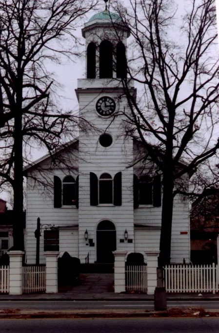 Saint George's Episcopal Church in Hempstead today.