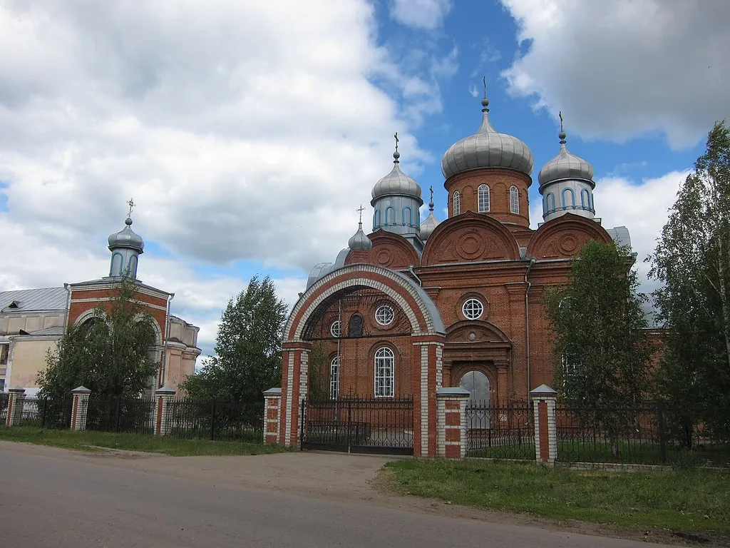 Church in village Vodovatovo, Nizhny Novgorod Oblast.