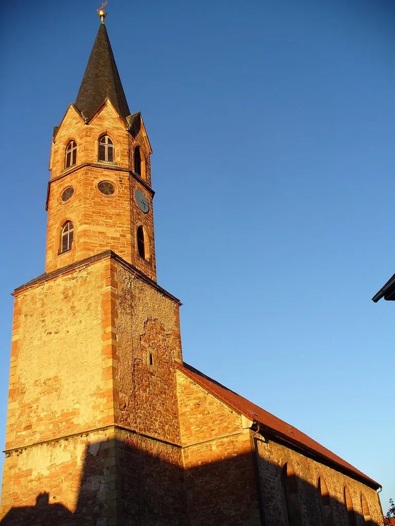 Die Kirche von Urnshausen