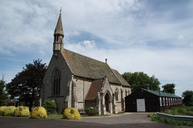 S.Michael &amp; All Angels church A chapel of ease for the residents of west Frampton, by James Fowler in 1863 for Rev.J.Tunnard who wished to save some of his flock from the 6 mile round trip to St.Mary's church 147438