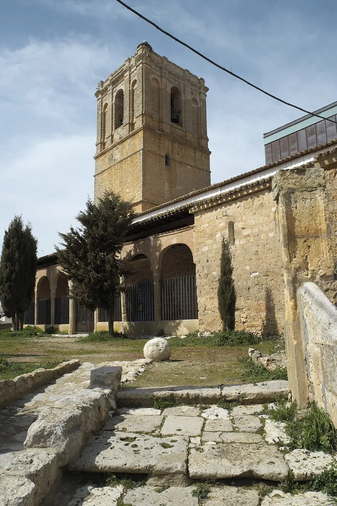 Kirche San Ginés in Villabrágima in der Provinz Valladolid (Kastilien-León/Spanien), aus dem 16.Jahrhundert
