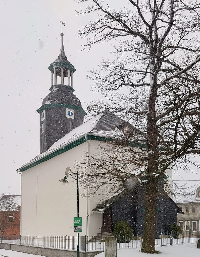 Dorfkirche Liebengrün, Gemeinde Remptendorf, Saale-Orla-Kreis, Thüringen, Deutschland