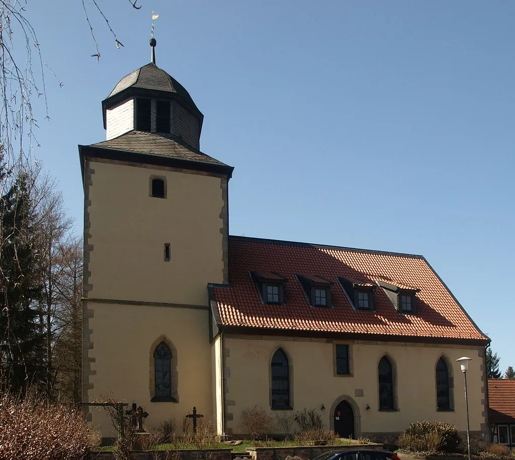 church in Buchenau, built 1568 to 1573 by Eberhard von Buchenau