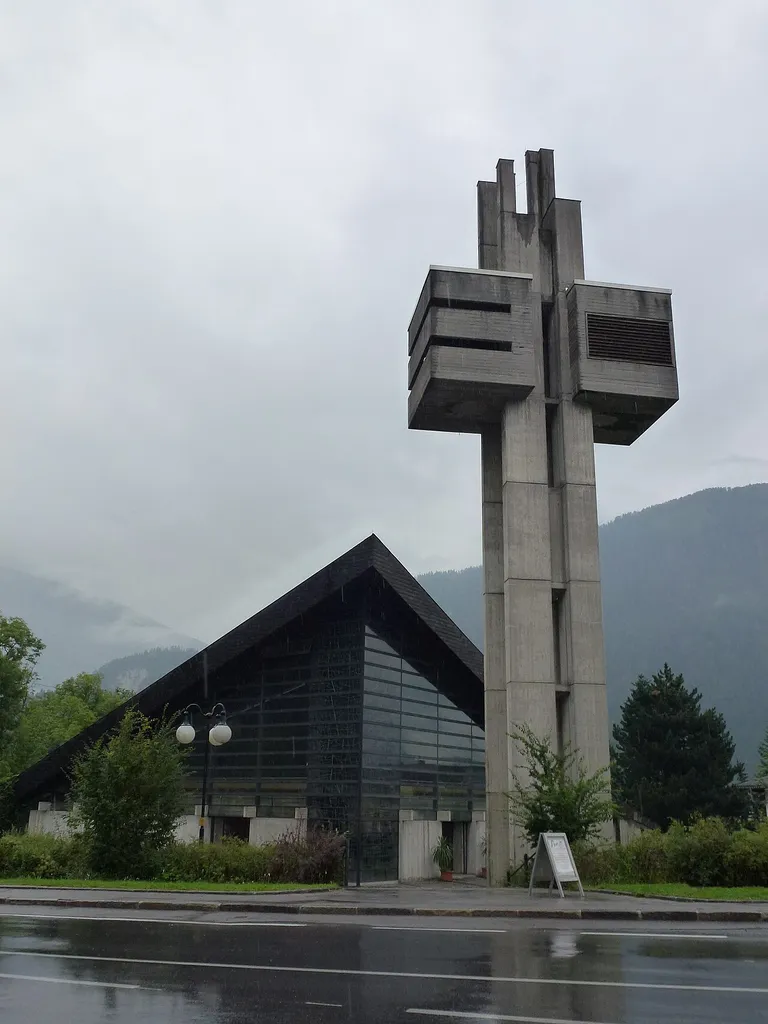 Kirche zu den Hll. Engeln in Brennbichl und Glockenturm - Brennbichl, Imst