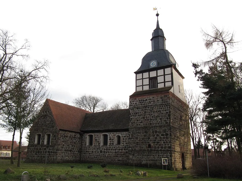 Kirche Wusterwitz von Nordwest