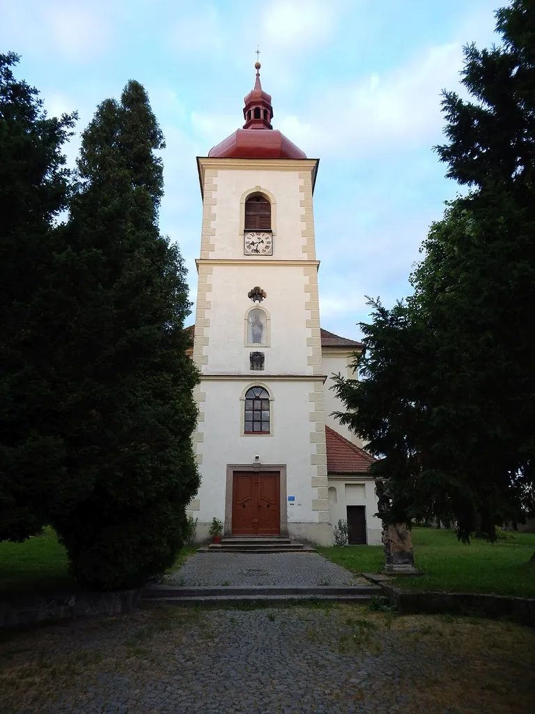 Kostel sv. Bartoloměje v Hrádku nad Nisou.