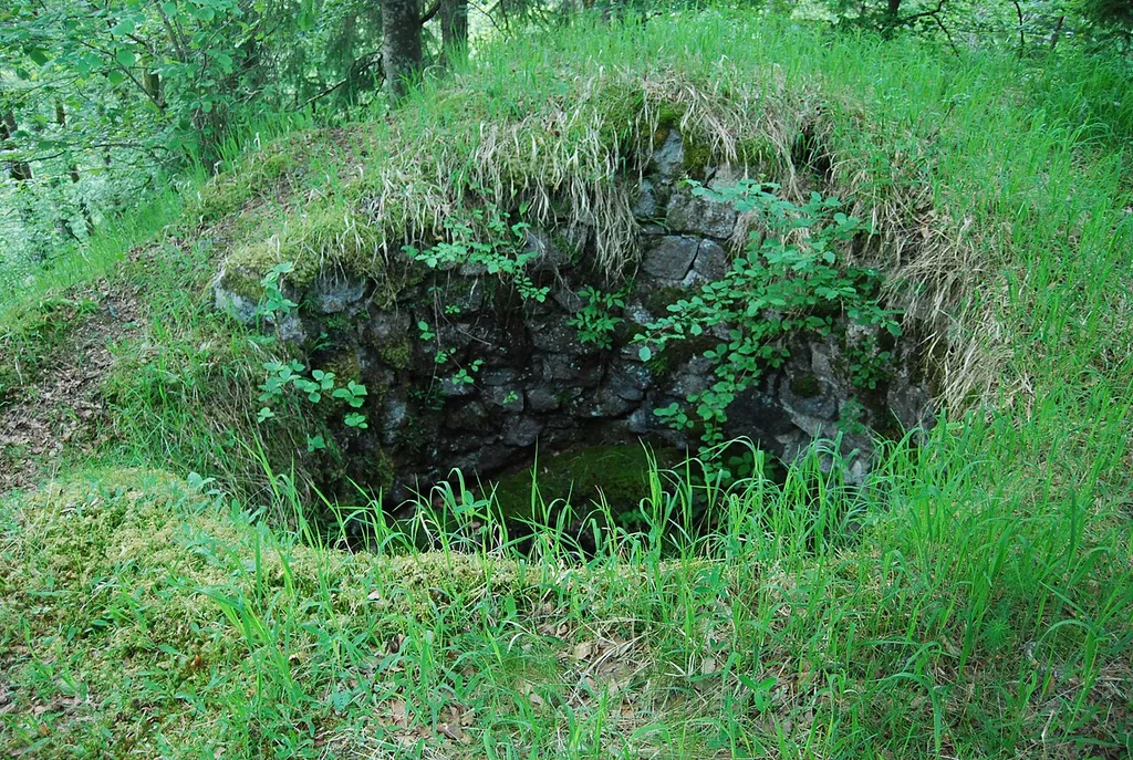 Reste Rundturm Iburg bei Görwihl