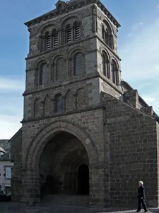 Saint-Matthieu church in Salers