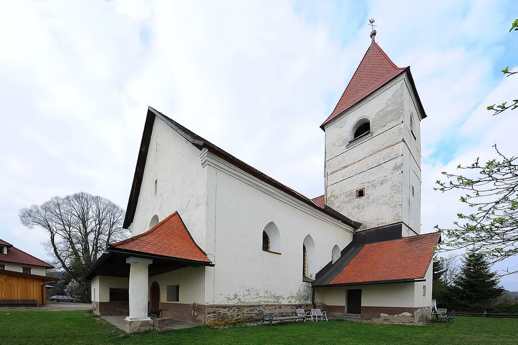 Subsidiary church Saint Christopherus on top of the Christof mountain, locality Christofberg, municipality Brückl, district Sankt Veit an der Glan, Carinthia / Austria / EU