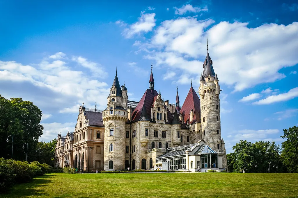 Moszna, zespół pałacowo-parkowy, Moszna