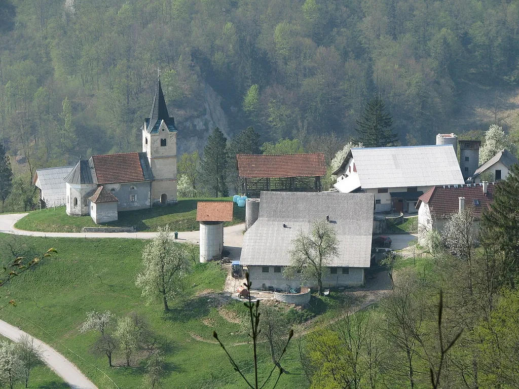 Village of Vine, Municipality of Zagorje ob Savi, Slovenia.